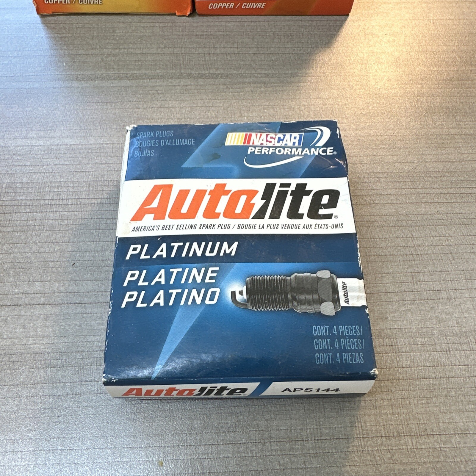 4pk Autolite AP5144 Single Platinum Spark Plugs