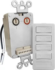 PRO 4-Button Keypad plus Transmitter Base Kit (XPT4-W-NS)