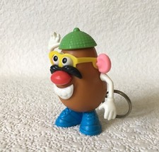 Vintage Keychain MR. POTATO HEAD Key Fob Ring Complete Interactive Toy