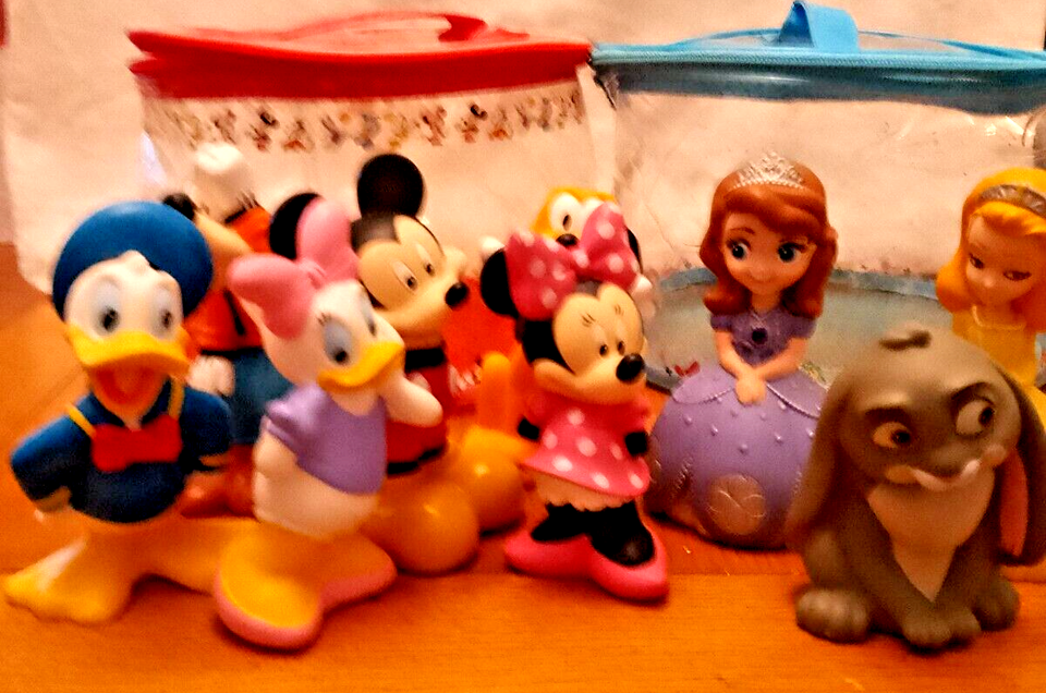 Micky Mouse & Friends Disney store bath toys set eBay