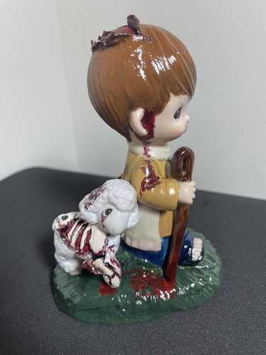 Horror Altered Precious Moments Figur Horrorfilm Unikat - Bild 7 von 9