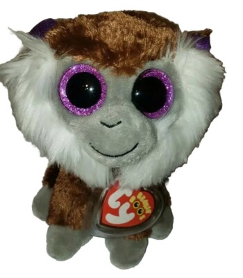 Ty Beanie Boos - TAMOO the Monkey 6'' NEW MWMTs Plush Stuffed Animal Toy