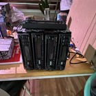 Lot of 6 Vintage Alpine CDA 7839 CD Receiver Car Stereos Parts Repair O/S