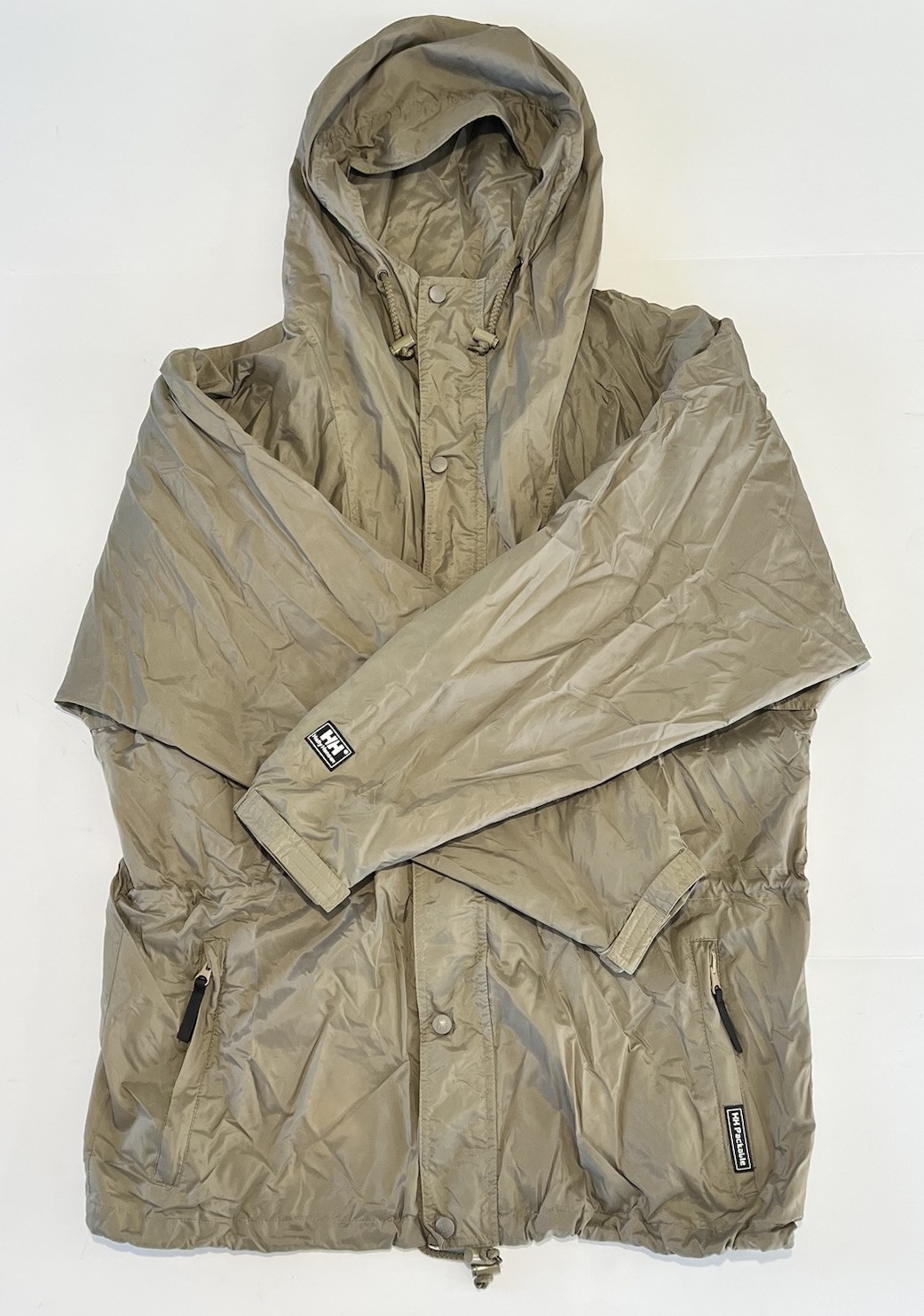 Helly Hansen Men’s Waterproof Breathable Packable Helly Khaki Jacket Size M