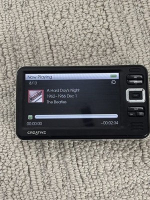 Creative ZEN Vision W Black ( 30 GB ) Digital Media Player with Working Battery