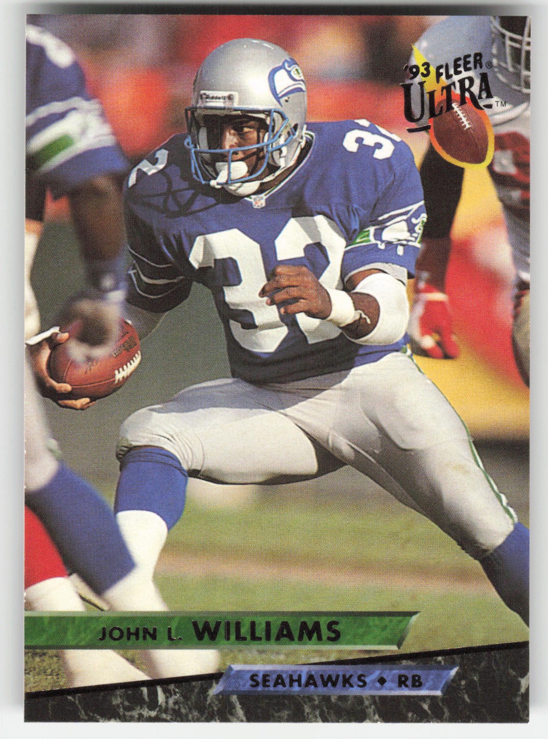 John L. Williams, 1993 Ultra, #461, Seattle Seahawks,