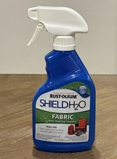 Rustoleum Shield H2O Outdoor Fabric Water Repelling Treatment 11oz 50% Full