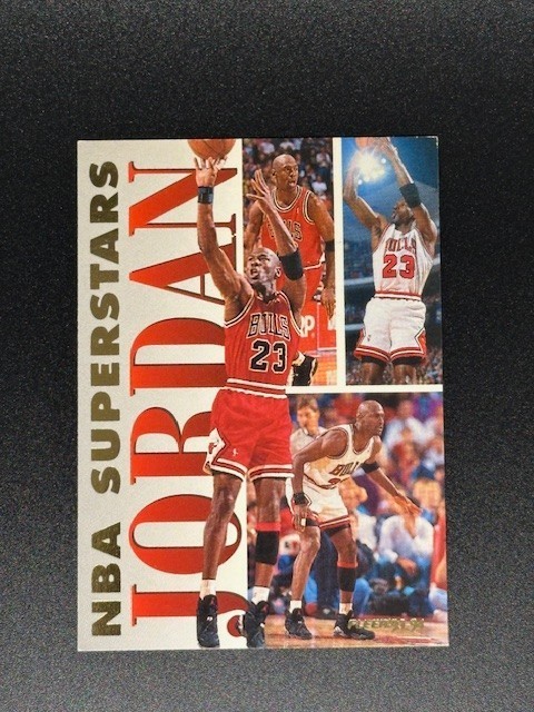 1993-94 Fleer Michael Jordan NBA Superstars #7 Chicago Bulls