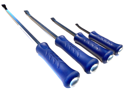 #ad Snap on USA 4 Piece Power Blue Hard Handle STRIKING Pry Bar Set SPBS704A MINT $249.95