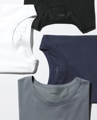 T-shirt en coton UNIQLO AIRism Japon NEUF - Photo 1/2