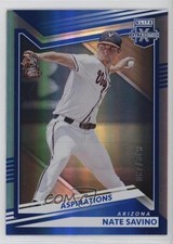 2022 Panini Elite Extra Edition Aspirations Blue 67/349 Nate Savino #82 0u66