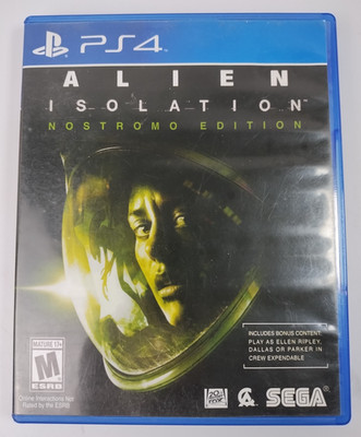 Alien: Isolation Nostromo Edition (Sony PlayStation 4, 2014) No DLC
