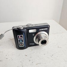 Samsung Digimax S500 5.1MP Digital Camera Black Tested