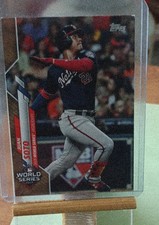 2020 Topps - World Series Highlights Juan Soto #6 Gold /2020