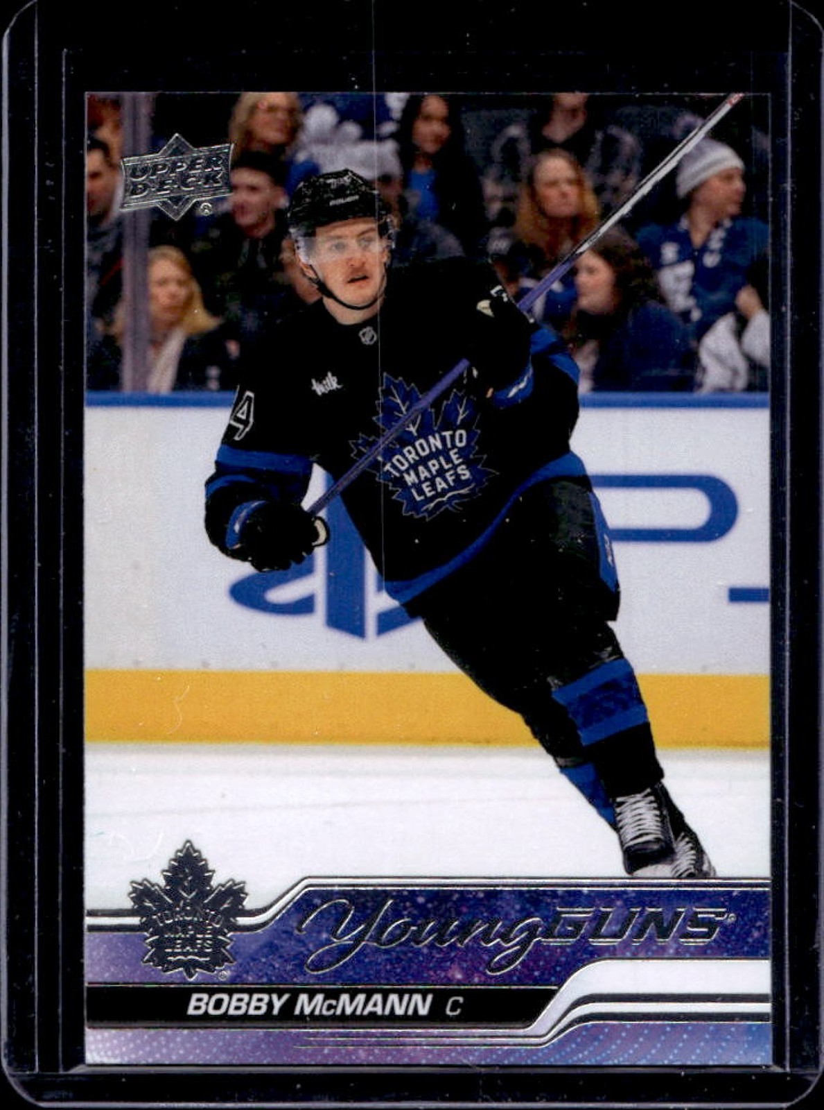 2023-24 Upper Deck Bobby McMann Rookie Young Guns RC #479 Maple Leafs
