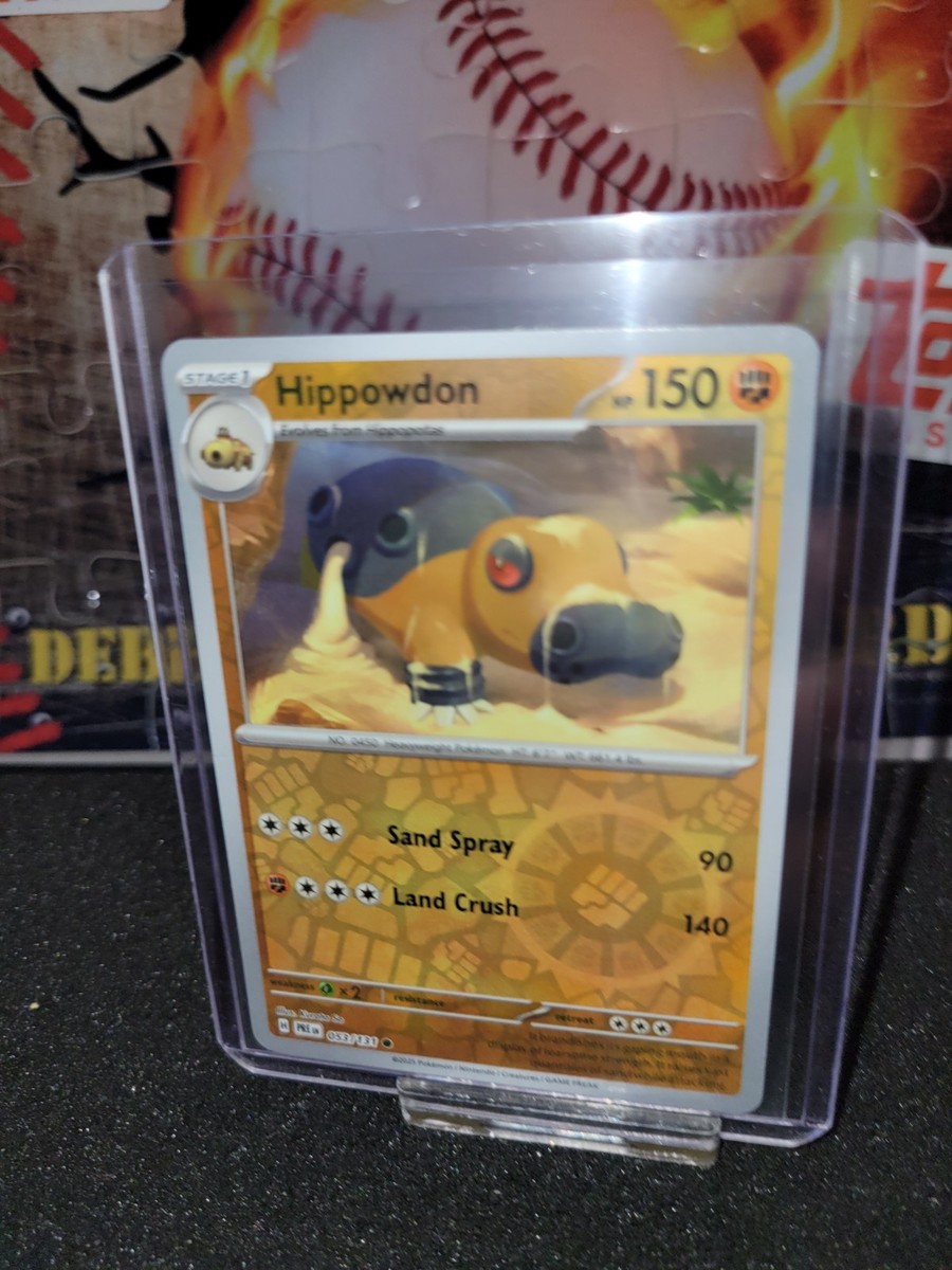 その他 L GEAR SOLID Trading Card #053 HIPPO Pokemon Hippowdon 053/131 Prismatic Evolutions Reverse Holo | eBay
