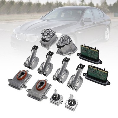 12PCS Left+Right Power Module Headlight AHL Für BMW 5 Series F10 F11 F07 G9