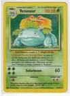 Venusaur 15/102 Holo Rare Base Set Unlimited - LP+