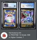 Rayquaza V Pokemon (2021) Japanese VMAX Climax 119/184 CGC Pristine 10