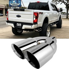 4 To Dual 6 Exhaust Tip For Ford F250 F350 Super Duty 6.7l Power Stroke 1126 4 To Dual 6 Exhaust Tip For Ford F250 F350 Super Duty 6.7l Power Stroke 1126