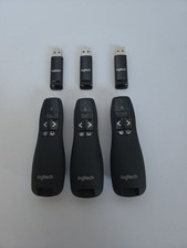 3 - Three Logitech R400 Wireless Presenter 910-001355 x3 . GENUINE