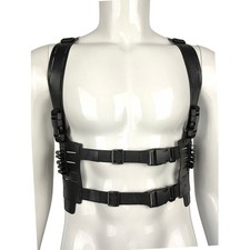 Tactical Shoulder Harness for Airsoft & Cosplay, Leon Kennedy Style Utility Ches