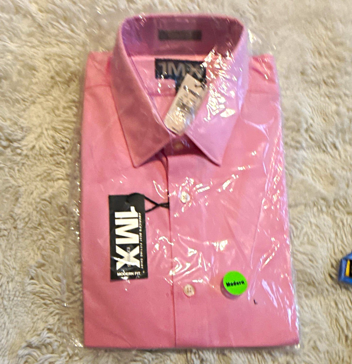 hot pink dress shirt express Solid Shirts for Men for sale Ebay