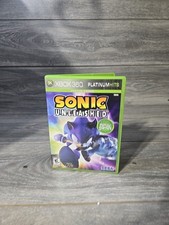 Sonic Unleashed (Microsoft Xbox 360, 2008) Sega Xbox Live - Tested [CIB]