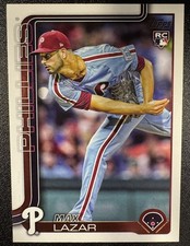 2025 Topps Update Max Lazar (RC) #US194 Phillies