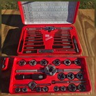 Vintage COMPLETE ACE Hanson Tap and Die Super Set 41 piece SAE USA 24606