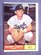 Harry Chiti #269 Topps 1961 Baseball Card (Detroit Tigers)*