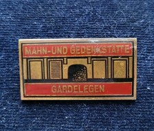 Mahn- und Gedenkstätte Gardelegen, Abzeichen Anstecknadel, PÜ, Nr.1