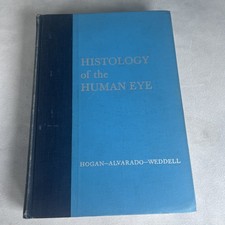Histology Of The Human Eye 1971 Hardcover Book Hogan Alvarado Weddell
