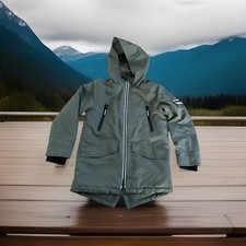 Cool Club Coat Jacket Boys olive green Size 10-12