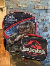 Kids' 17" Character Backpack  Lunch Bag Set- Jurassic World