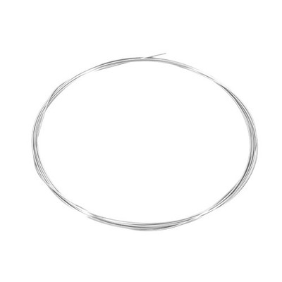 Titanium Wire, 10 Feet x 0.8mm 20 Gauge TC4 Titanium Soft Wire, Silver Tone