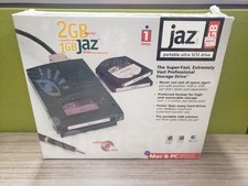 SEALED iomega Jaz Brand 2GB Portable Ultra SCSI Drive Deadstock Windows Mac 90s