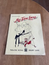 My Fair Lady Souvenir Book 1958 Theatre Royal Drury Lane Programme