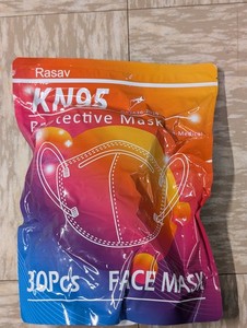 Rasav KN95 GB2626-2019 Standard Protective Face Mask 30 count New