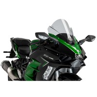 Puig Z-RACING Windschutzscheibe FUR Kawasaki Ninja H2 SX SE 23-25 Leicht GETONT-