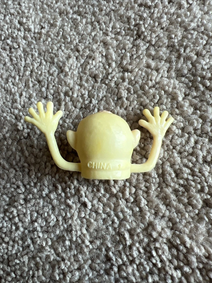 Vintage 80s Rubber Monster Head Figure Vending Machine Toy Weird Gross Rare - Image 2 of 2