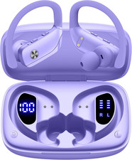 Ear Buds Wireless Earbuds Bluetooth Headphones with 80H Playtime LED Display Cas