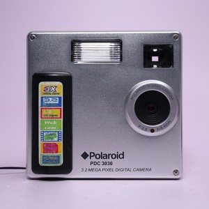 Polaroid Digital Camera PDC 3030 3.2MP Silver Tested