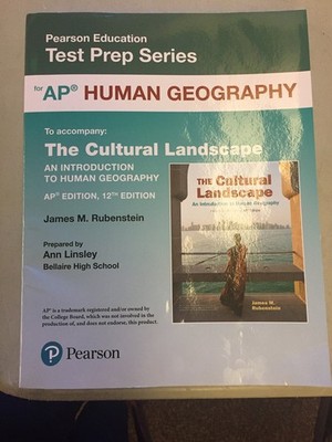 Pearson Education Test Prep Series: AP Human Geography (accompanies: The Cul...