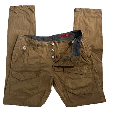 REDSKINS PANTALON CHINO STYLE CARGO HOMME BEIGE TAILLE US 32 FR 42 - Photo 1/4