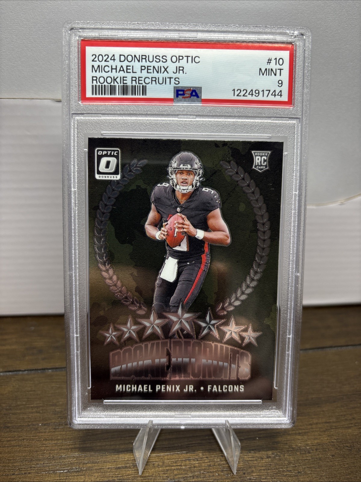 2024 Panini Donruss Optic Rookie Recruits Michael Penix Jr. #10 (RC)🔥🔥