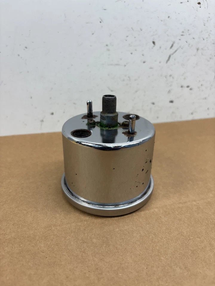 Yamaha DT2 DT3 250 Tacômetro / Conjunto Tach / BOM CROMO / FUNCIONA - Imagem 3 de 4