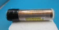1971-S (50ct. Roll) PENNY / PENNIES 1 One Cent Coin /Brilliant Uncirculated (2)