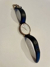 Kapten & Son Uhr Leder Schwarz Gold Roségold...