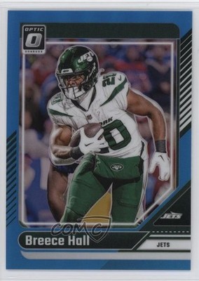 2024 Panini Donruss Optic Aqua Prizm 24/299 Breece Hall #156 0us8
